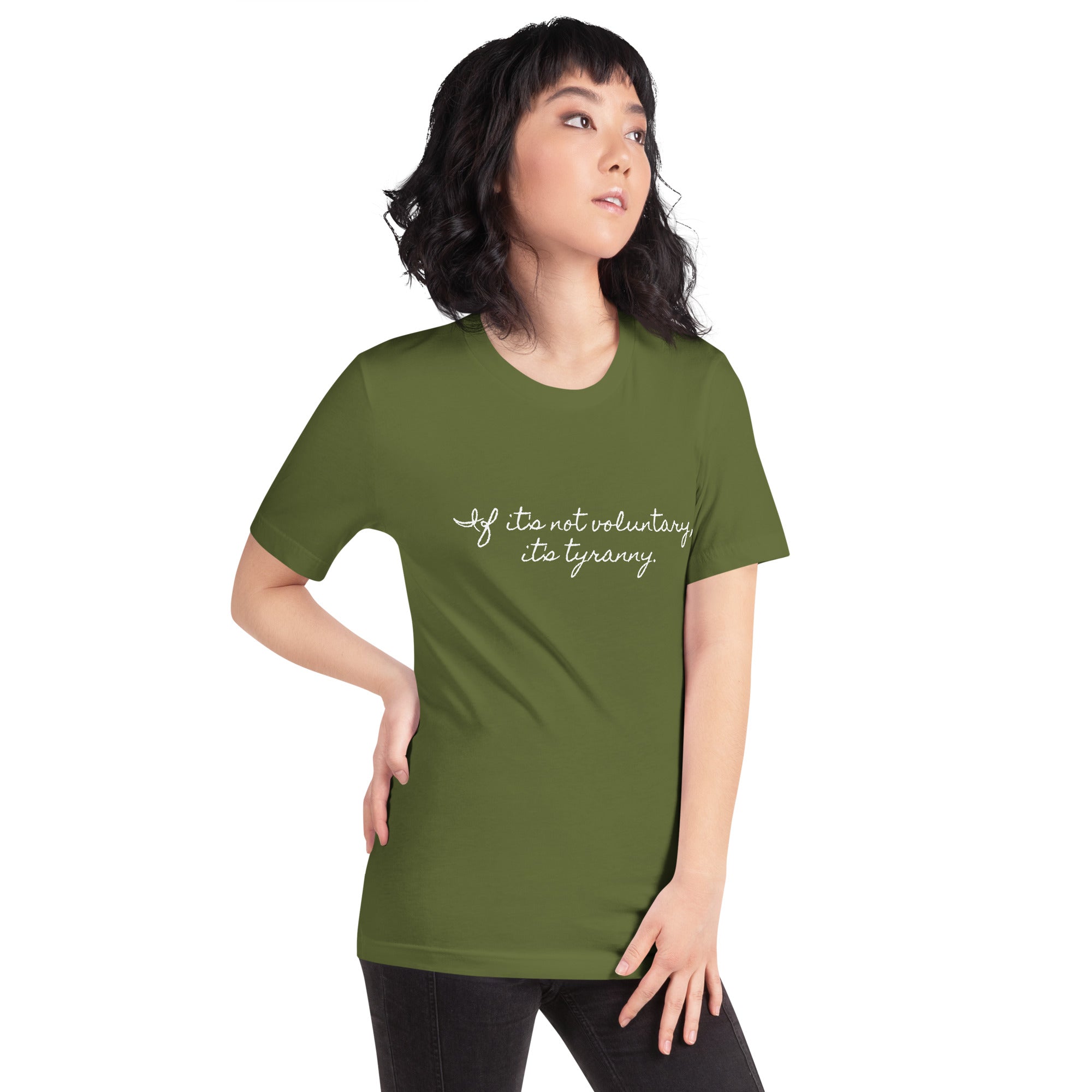 If it's not Voluntary, it's Tyranny Short-Sleeve Unisex T-Shirt
