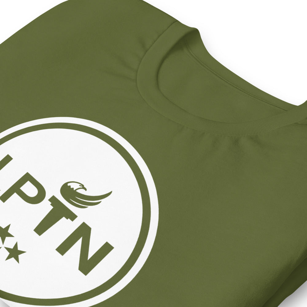 LPTN Logo (White) Short-sleeve unisex t-shirt