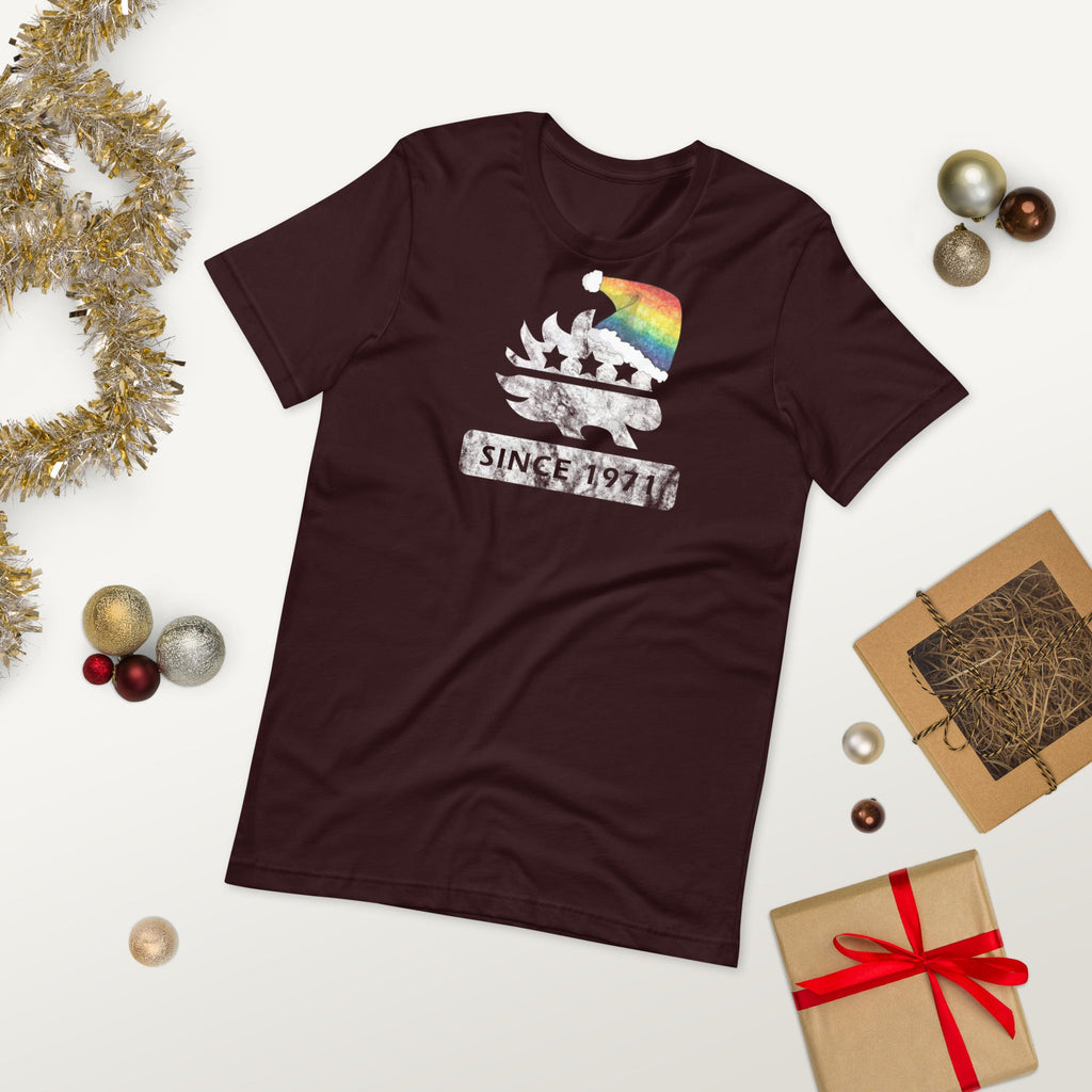 Merry Christmas LGBTQ Porcupine - LGBTQ Liberty Unisex t-shirt