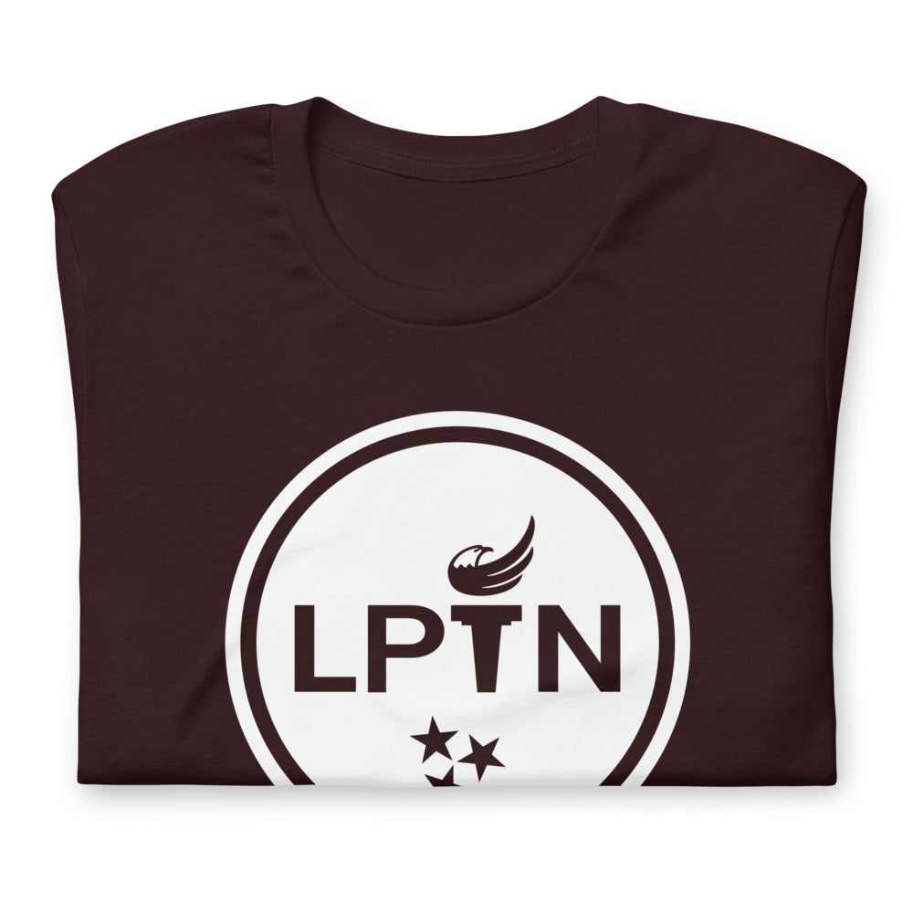 LPTN Logo (White) Short-sleeve unisex t-shirt