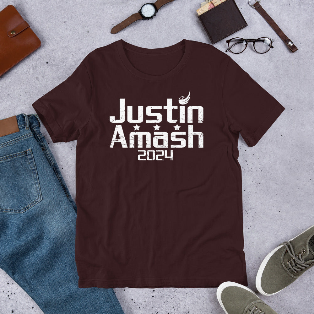 Justin Amash 2024 Short-Sleeve Unisex T-Shirt