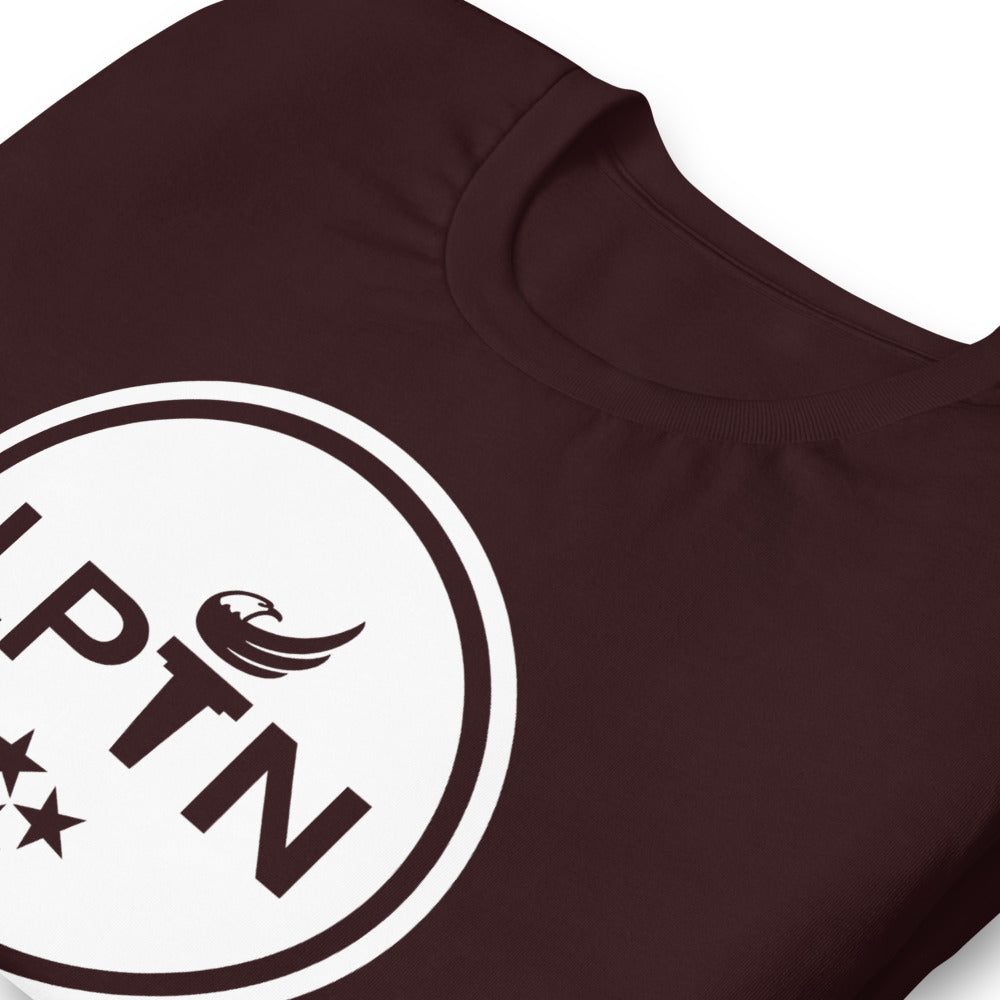 LPTN Logo (White) Short-sleeve unisex t-shirt