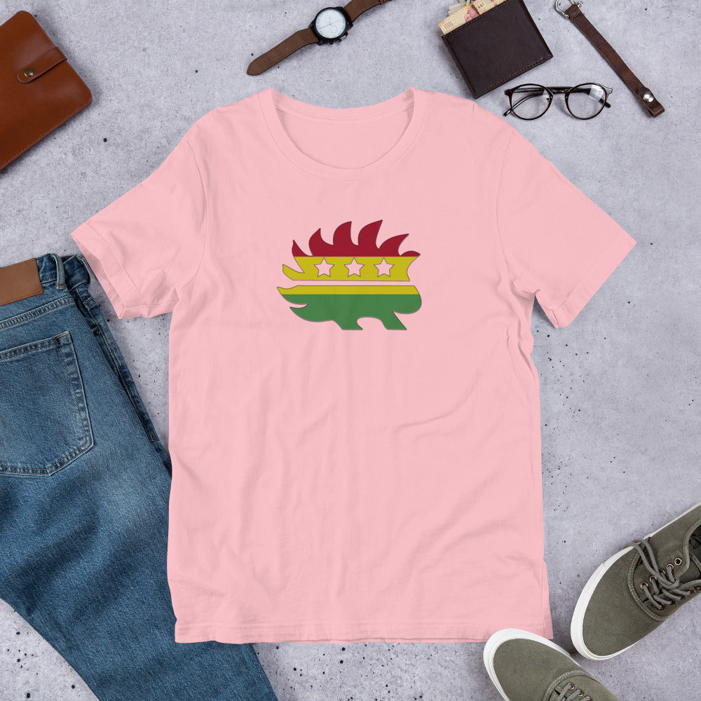 Black History Month Porcupine Short-Sleeve Unisex T-Shirt