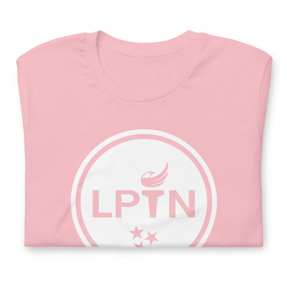 LPTN Logo (White) Short-sleeve unisex t-shirt