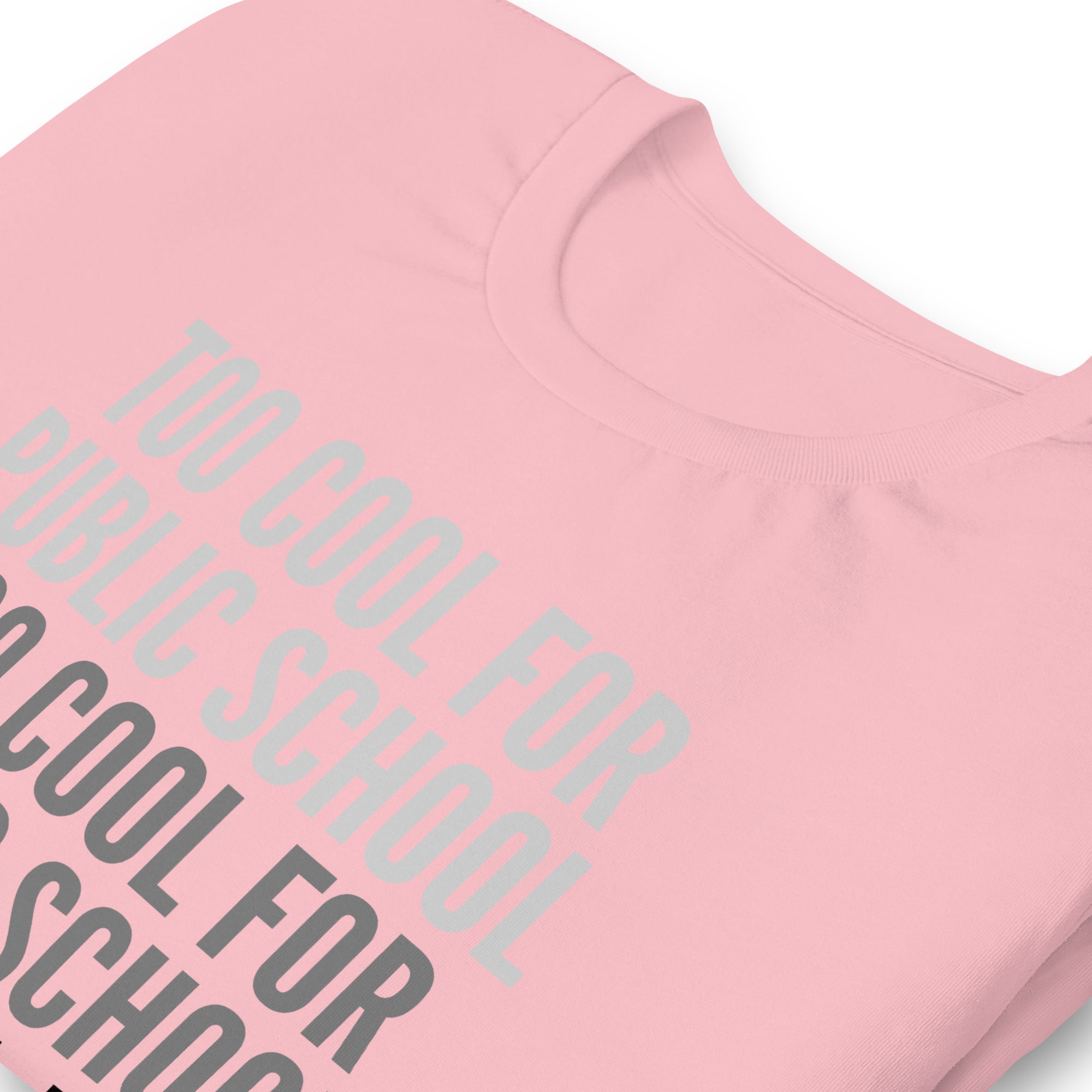 Too Cool For Public School Unisex t-shirt
