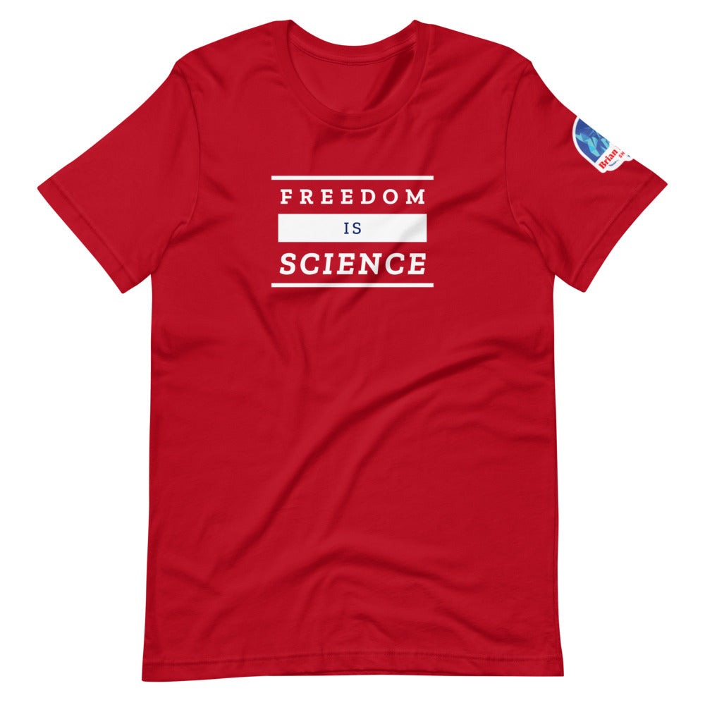 Freedom is Science Short-Sleeve Unisex T-Shirt