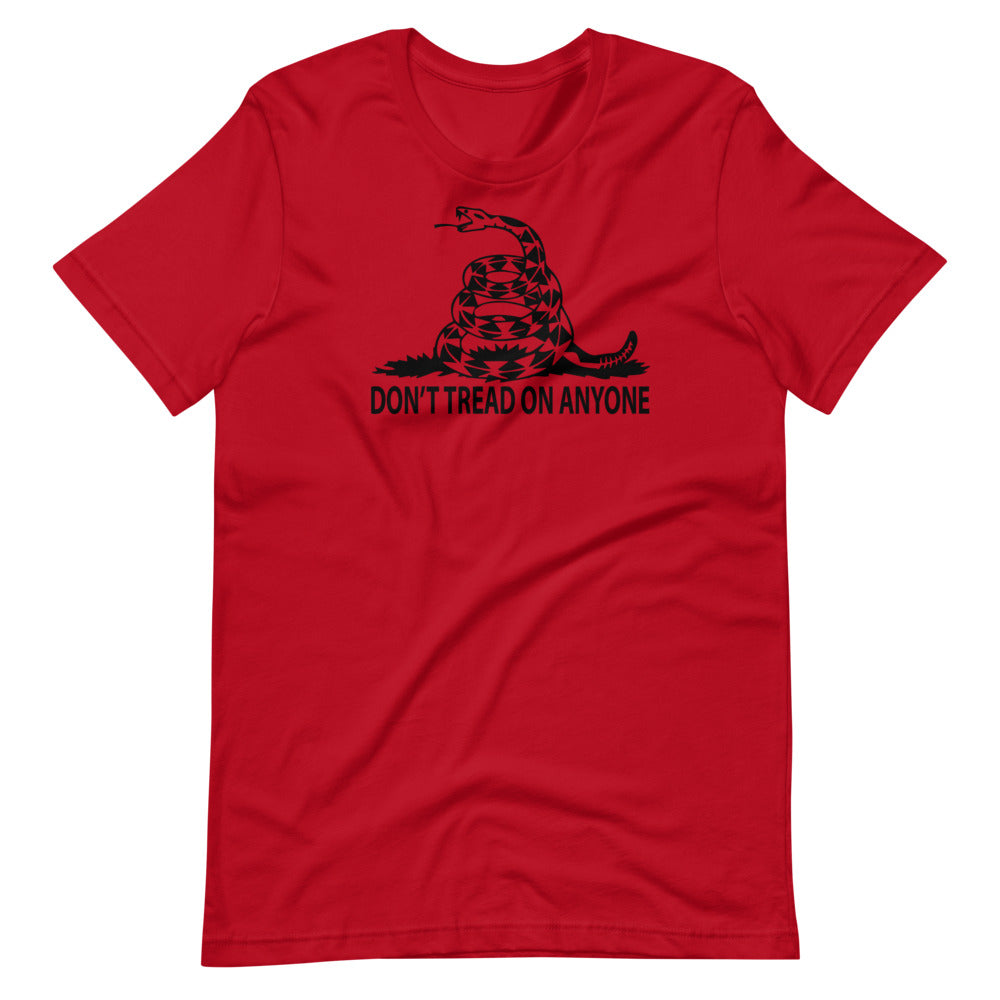 Don't Tread on Anyone Short-sleeve unisex t-shirt
