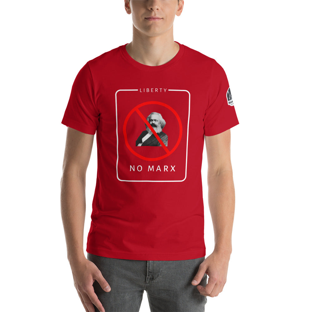 Liberty - No Marx Unisex t-shirt