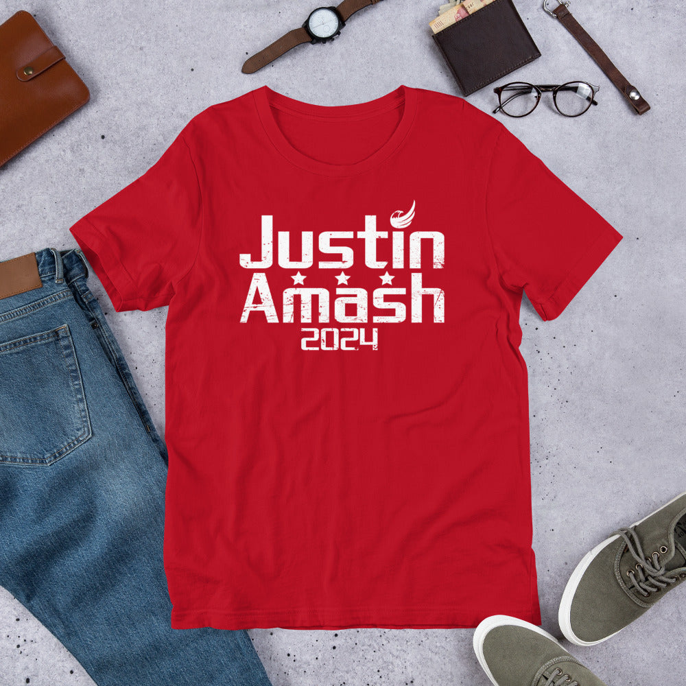 Justin Amash 2024 Short-Sleeve Unisex T-Shirt