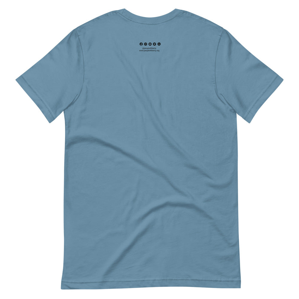 liberty defined unisex t-shirt