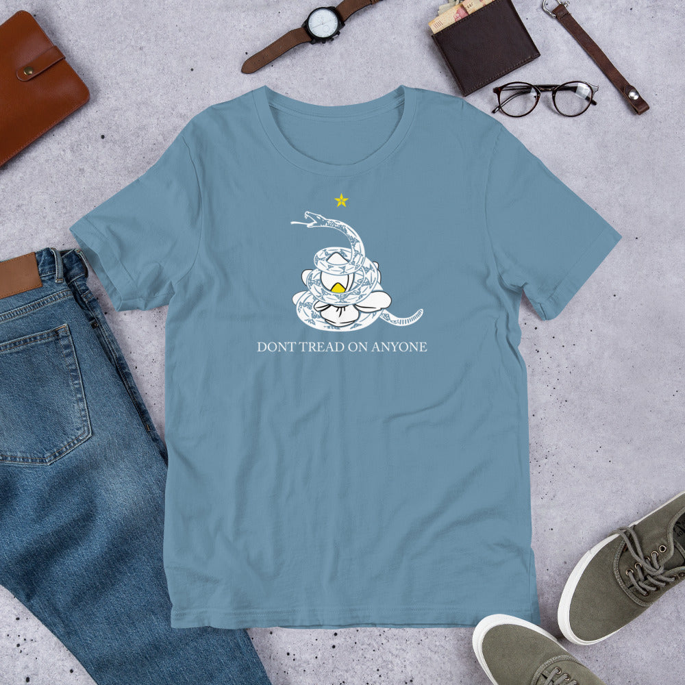Don't Tread on Anyone Mississippi Liberty Flag Unisex t-shirt