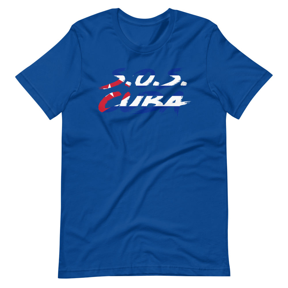 S.O.S Cuba Short-Sleeve Unisex T-Shirt