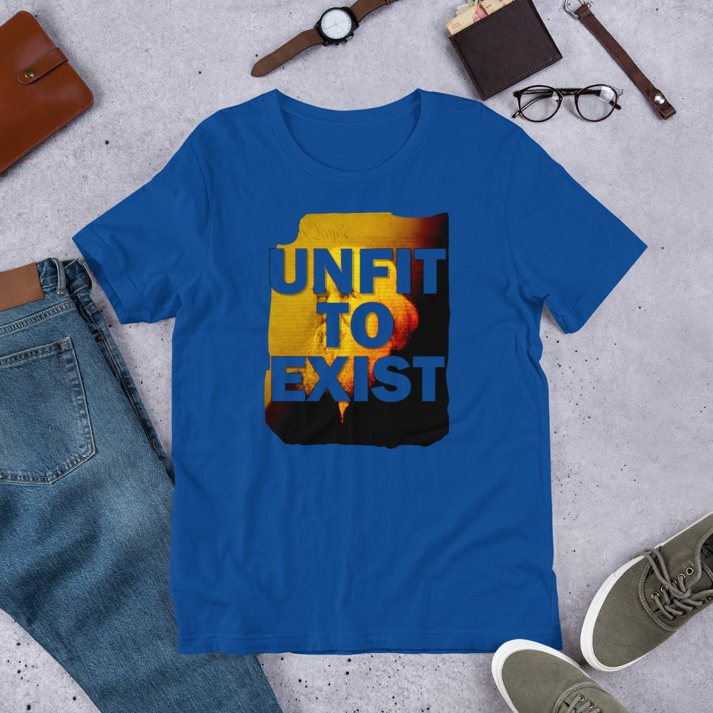 UNFIT to Exist Lysander SPooner Short-Sleeve Unisex T-Shirt