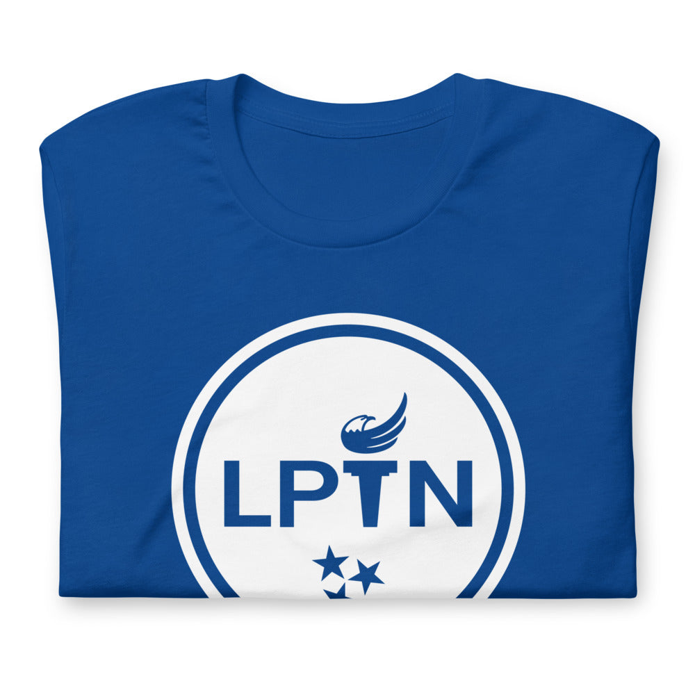 LPTN Logo (White) Short-sleeve unisex t-shirt