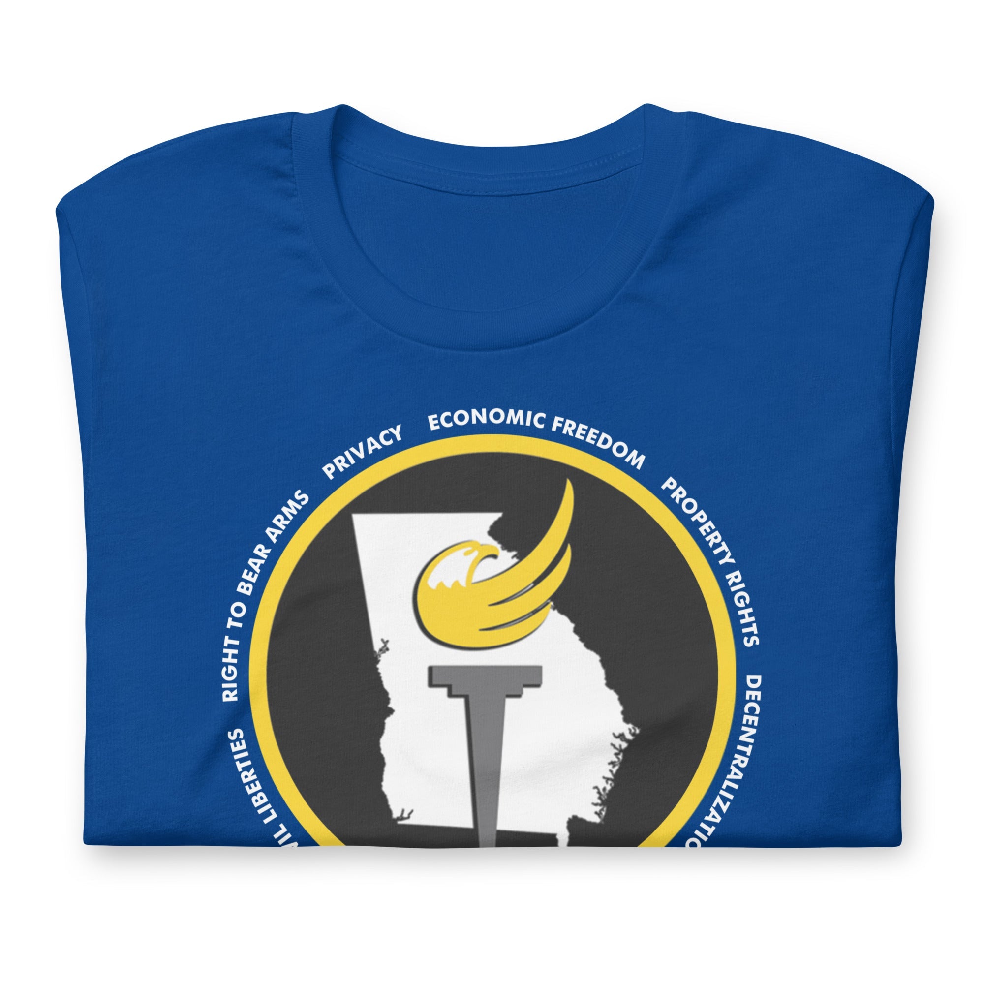 Libertarian Party of Georgia Unisex t-shirt