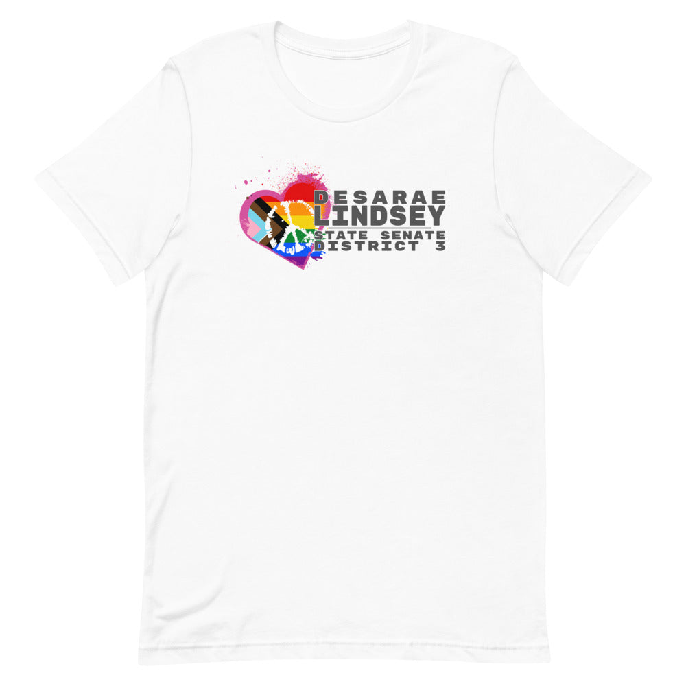 Desarae Lindsey for Texas (LGBT) Short-Sleeve Unisex T-Shirt