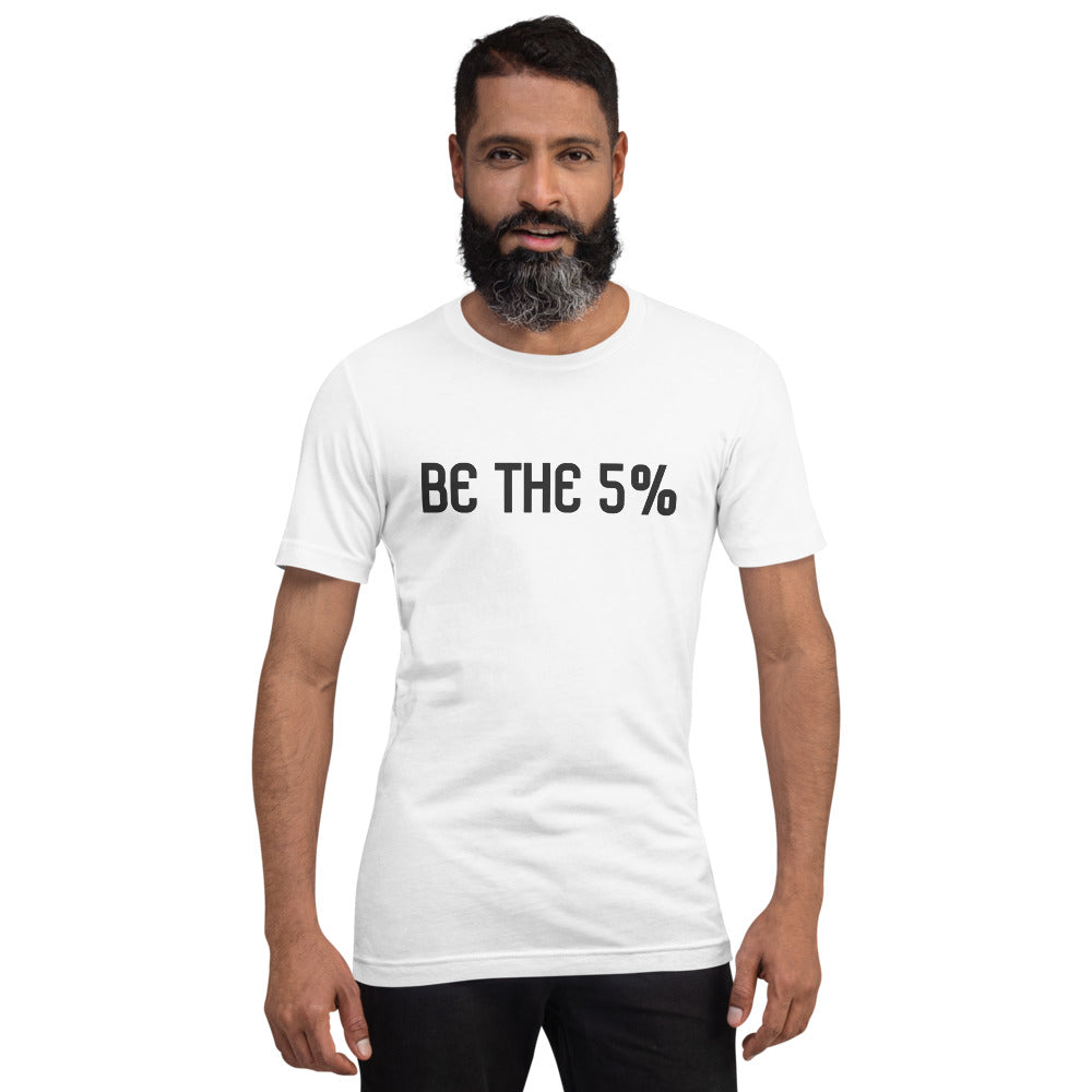 Be the 5% Short-sleeve unisex t-shirt