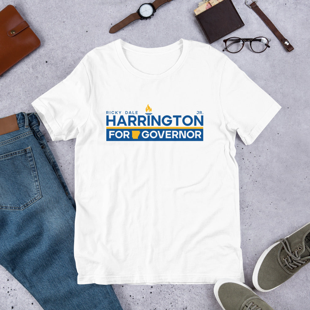Ricky Harrington for Governor Unisex t-shirt