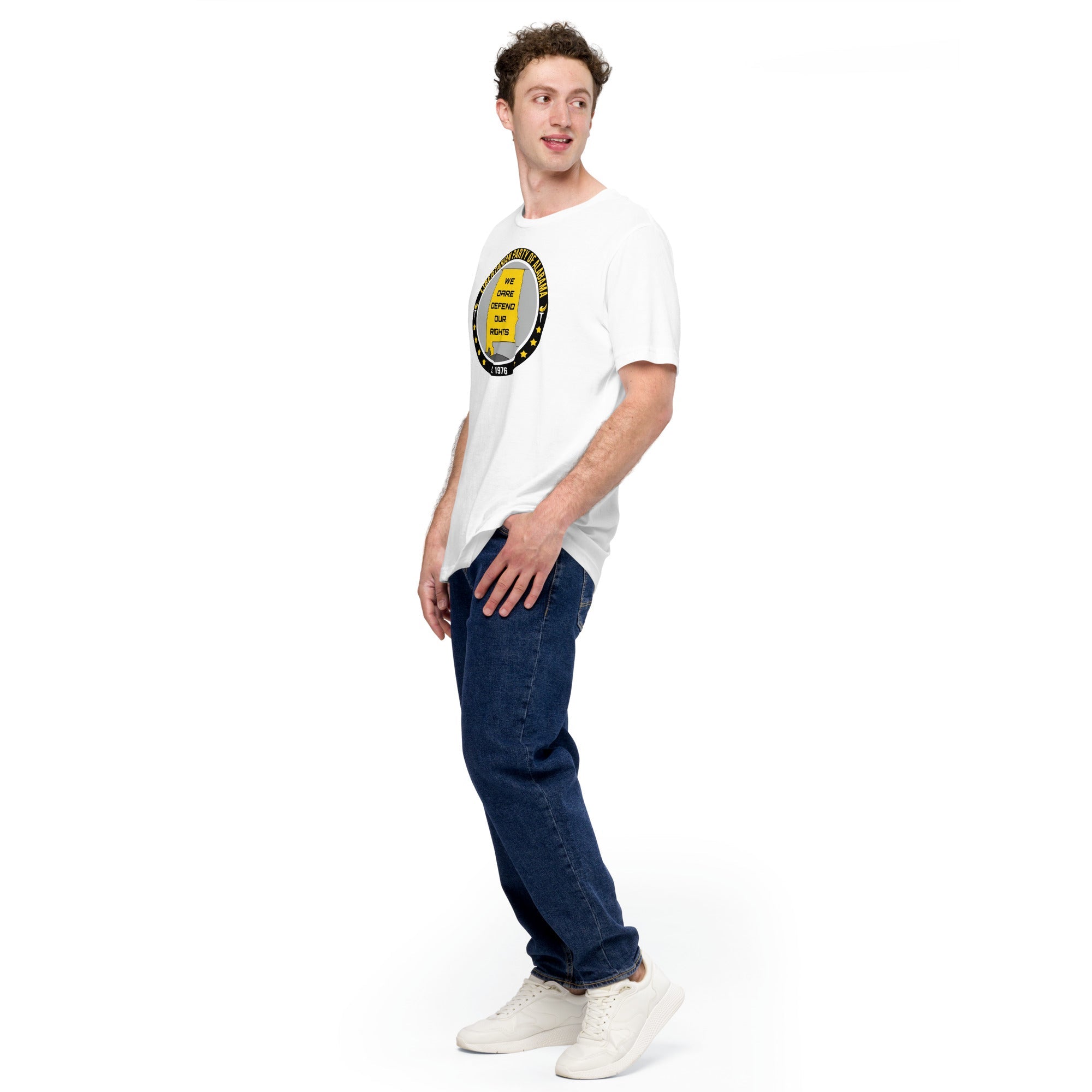 Libertarian Party Alabama - We Dare Defend our Rights Unisex t-shirt
