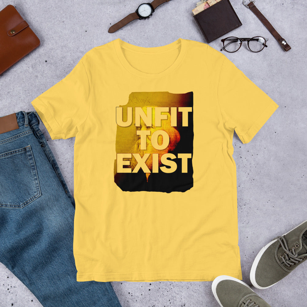 UNFIT to Exist Lysander SPooner Short-Sleeve Unisex T-Shirt