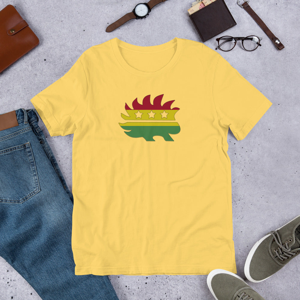 Black History Month Porcupine Short-Sleeve Unisex T-Shirt