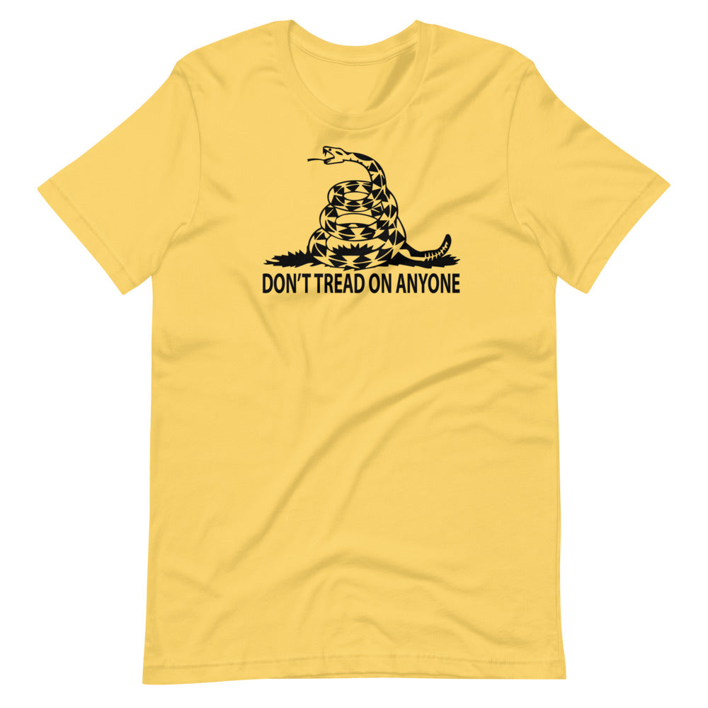 Don't Tread on Anyone Short-sleeve unisex t-shirt