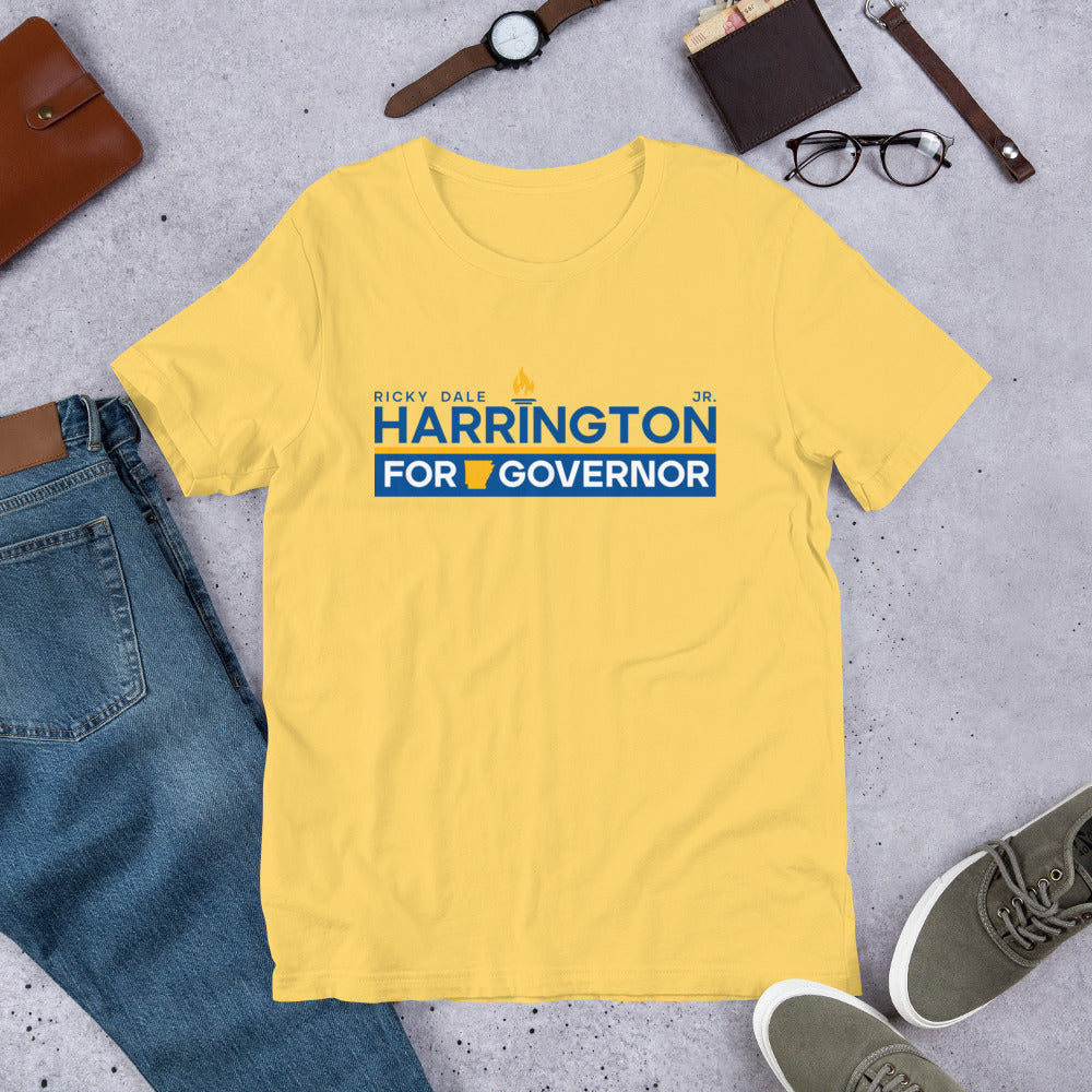 Ricky Harrington for Governor Unisex t-shirt