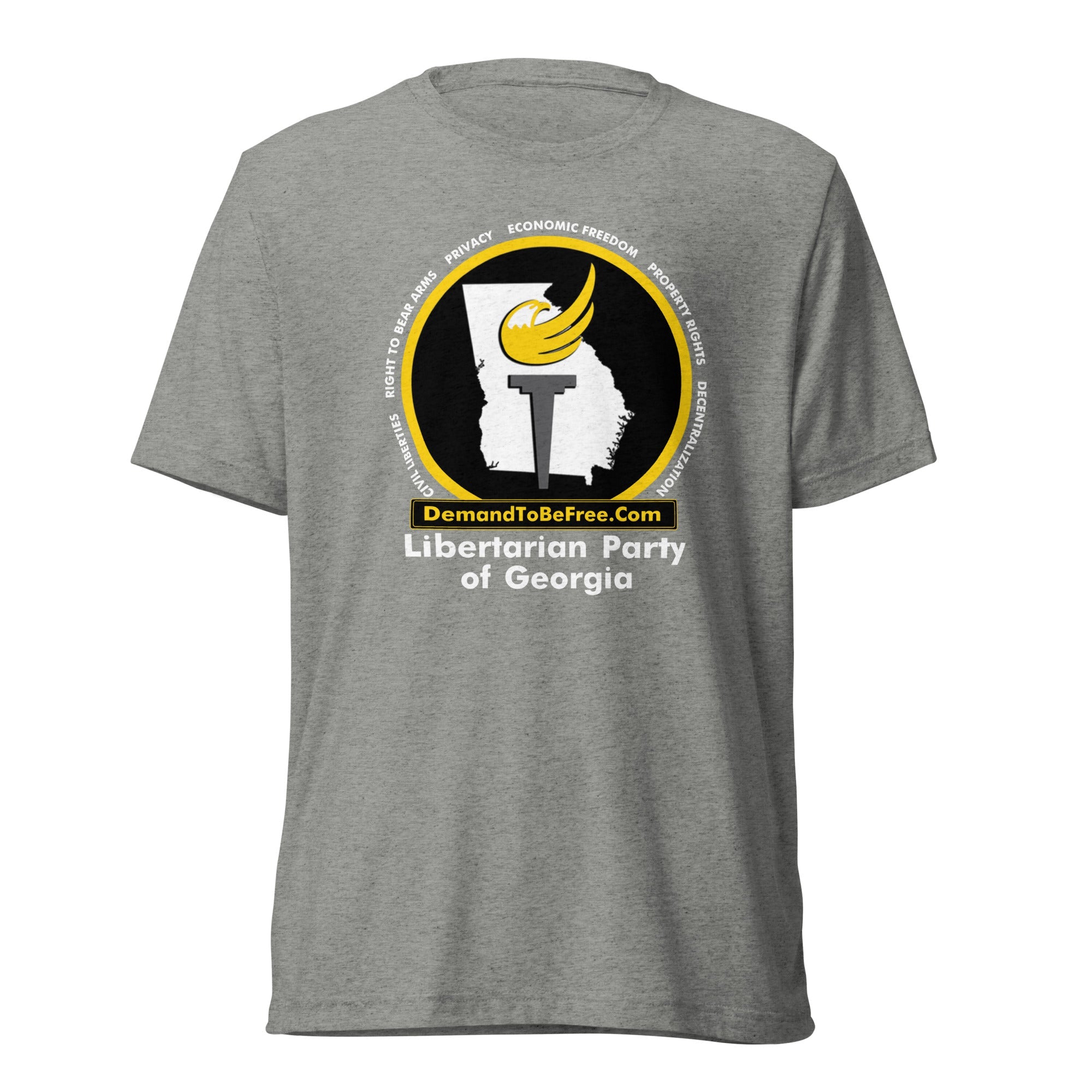 Libertarian Party of Georgia Short sleeve t-shirt