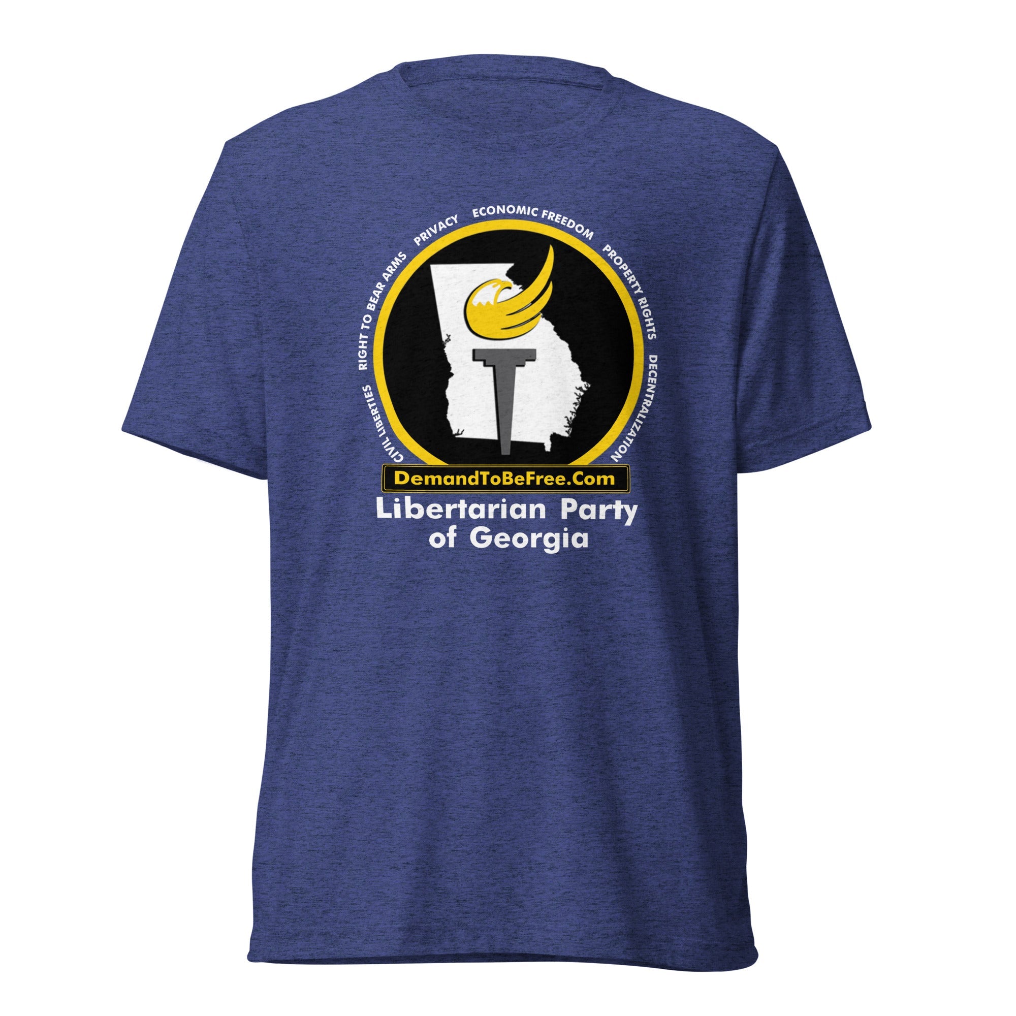 Libertarian Party of Georgia Short sleeve t-shirt
