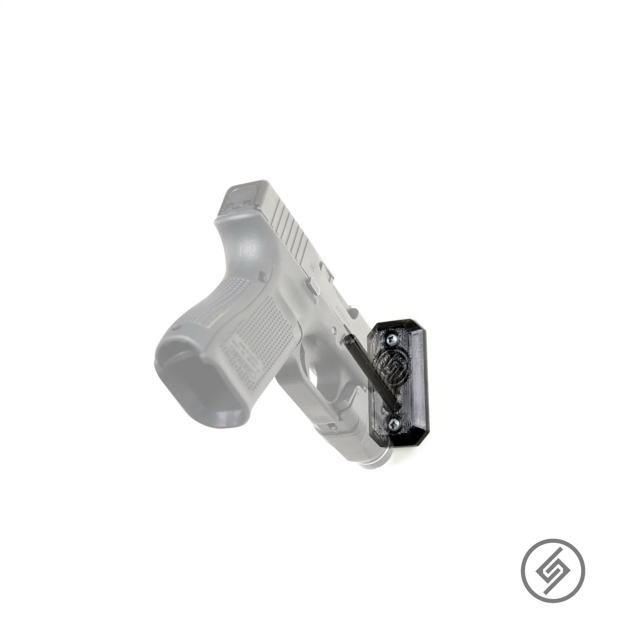 Universal Pistol & Suppressor Wall Storage Hook