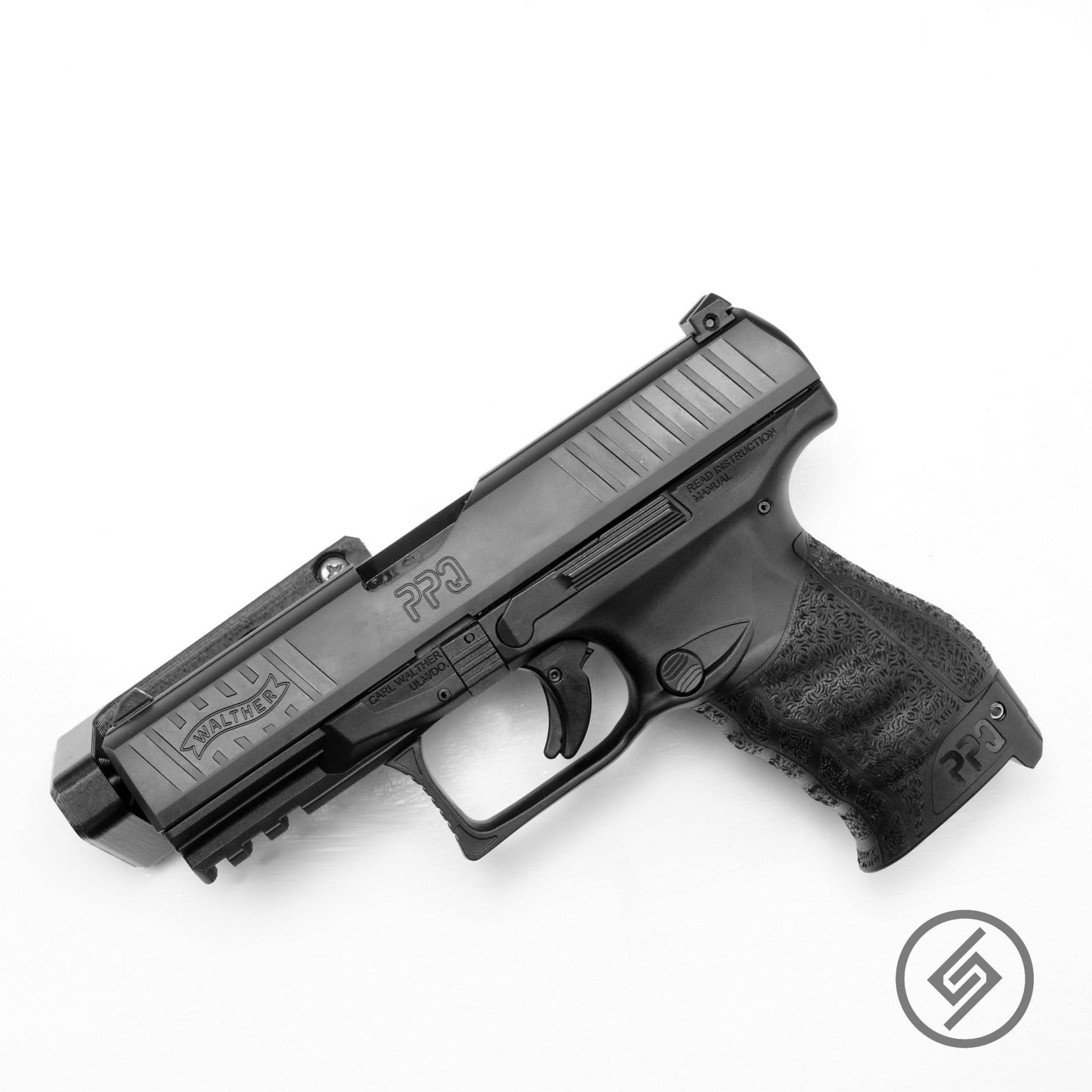 Universal Pistol & Suppressor Wall Storage Hook