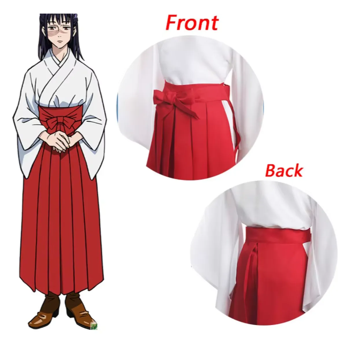 Utahime Iori Cosplay Costume – Jujutsu Kaisen Kimono with Wig Set