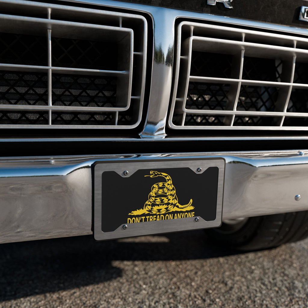 Don't Tread on Anyone Vanity license plate