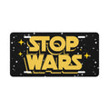 Stop Wars Vanity license plate
