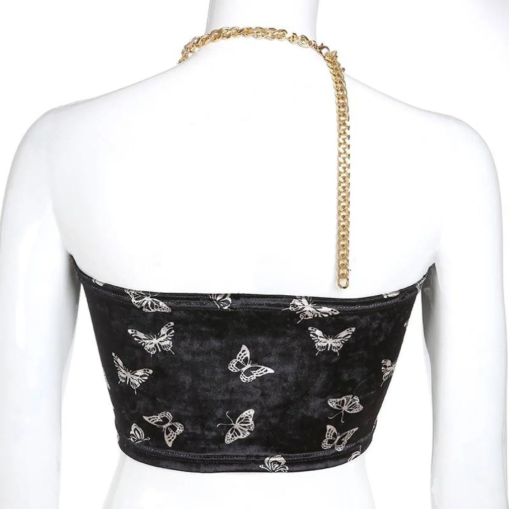 Butterfly Crop Top