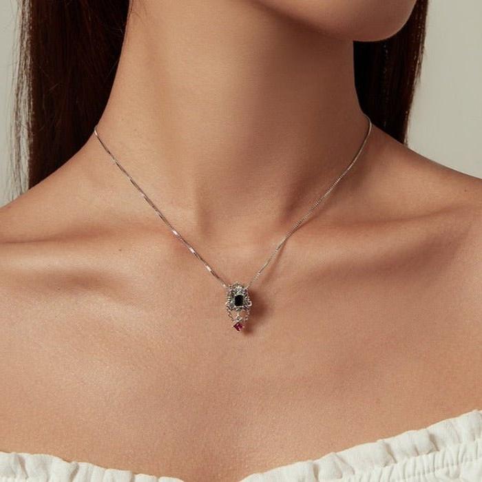 Vintage Fleur-de-lis Gothic Option Necklace