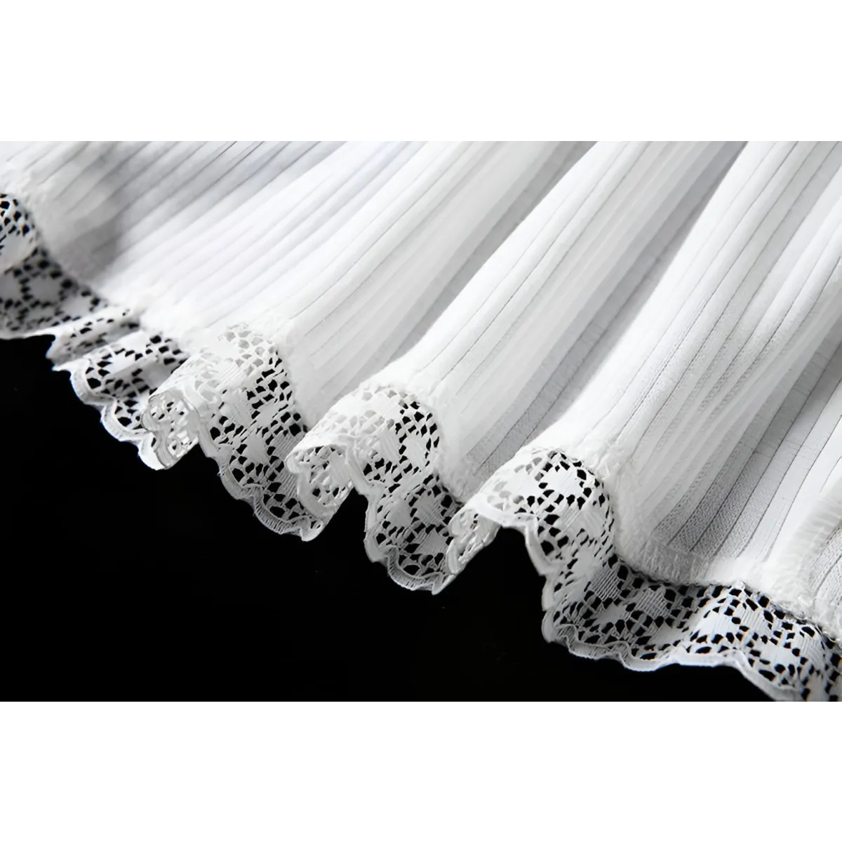 Vintage Gothic Lace Black Cardigan