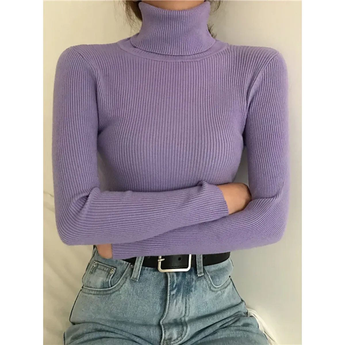 Vintage Harajuku Turtleneck Sweater