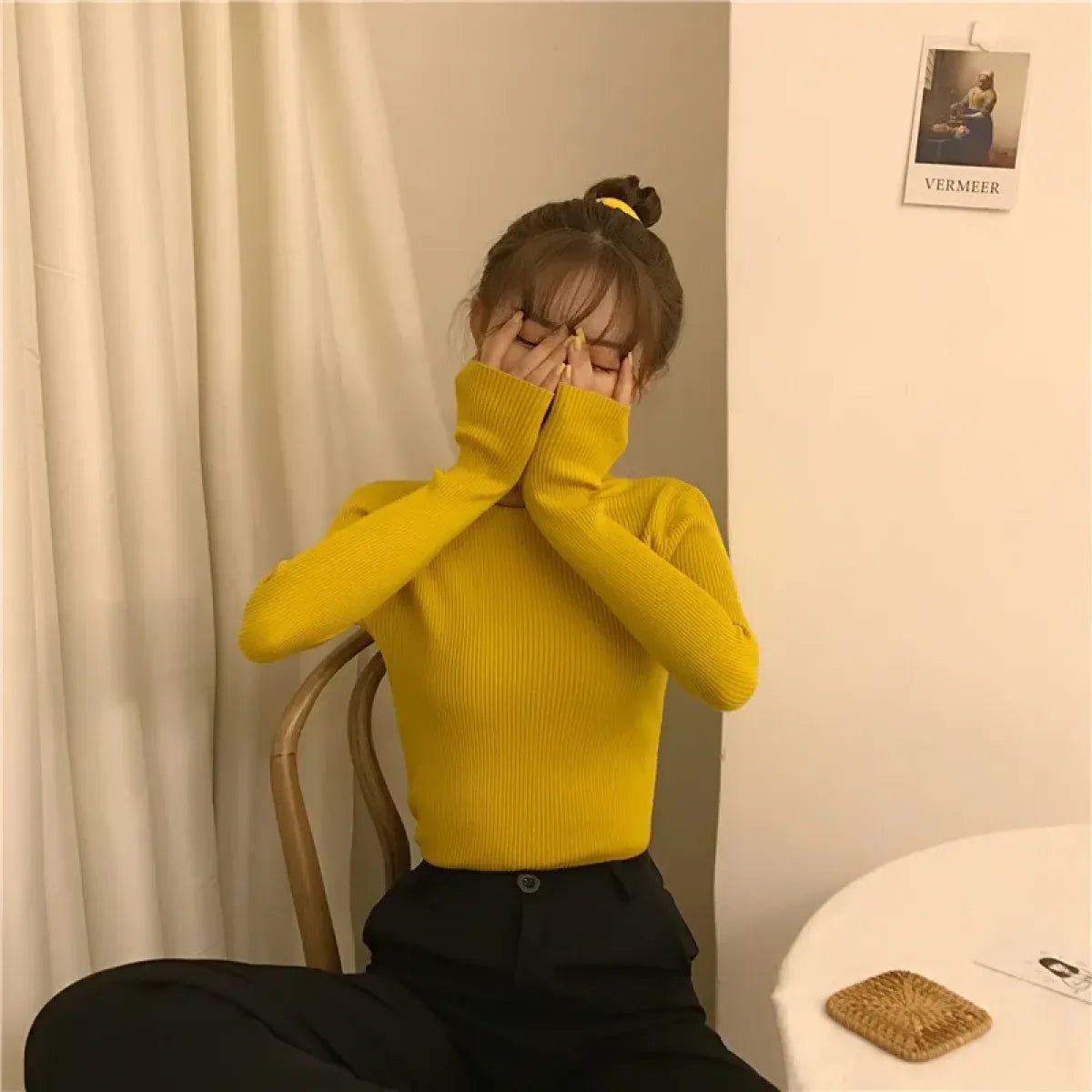 Vintage Harajuku Turtleneck Sweater