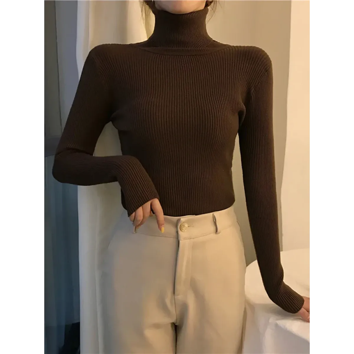 Vintage Harajuku Turtleneck Sweater