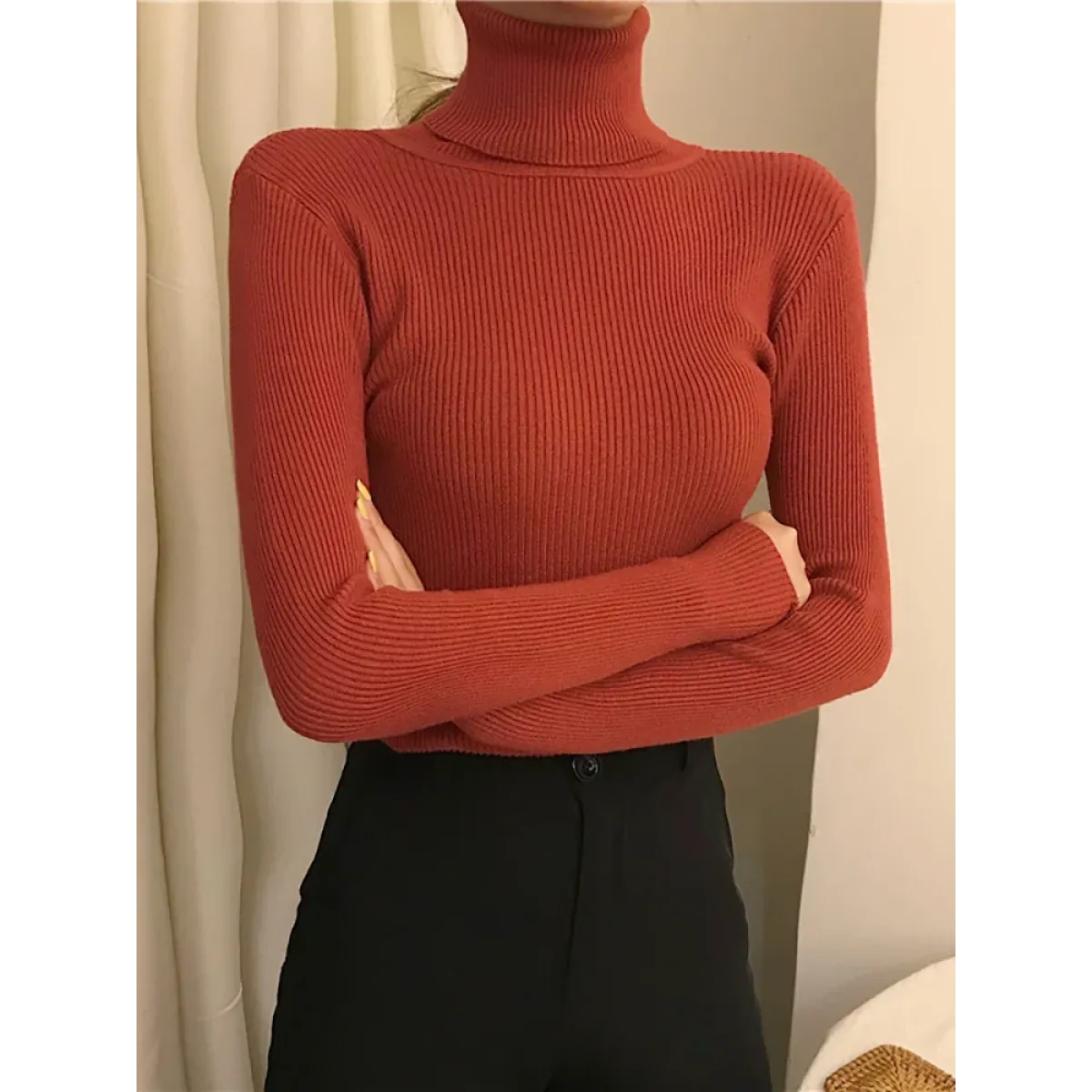 Vintage Harajuku Turtleneck Sweater