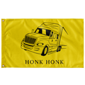 Honk Honk Trucker Protest (don't Tread) Single-Sided Flag