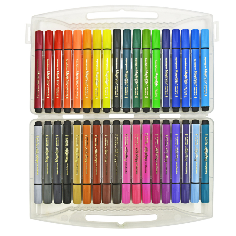 Triangular Magic Stix Markers, 36 Pack, Last 7 Days NO Cap!