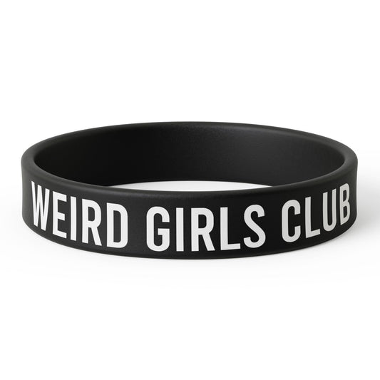 Weird Girls Club Silicone Wristband