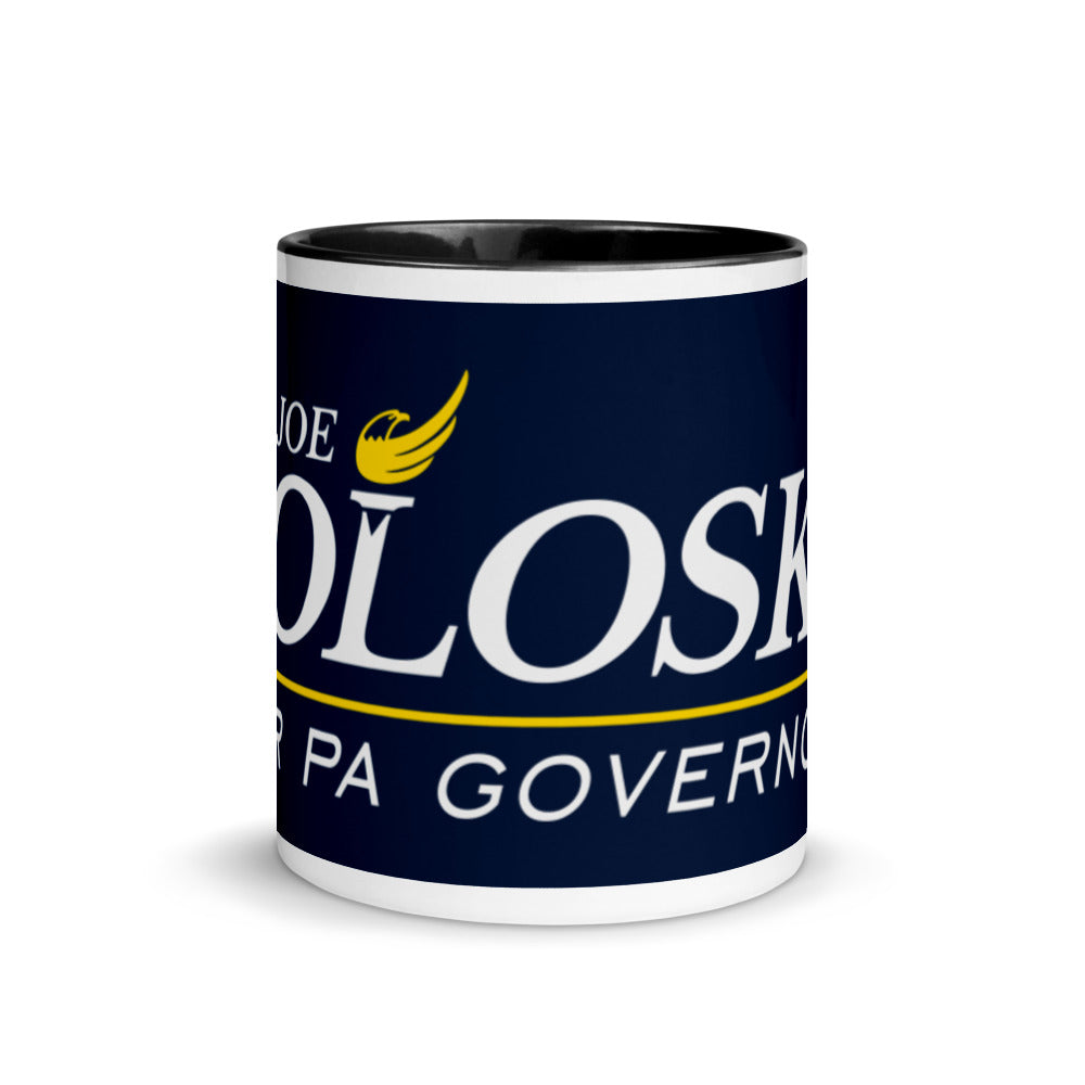 Joe Soloski for Governor of Pennsylvania Mug with Color Inside