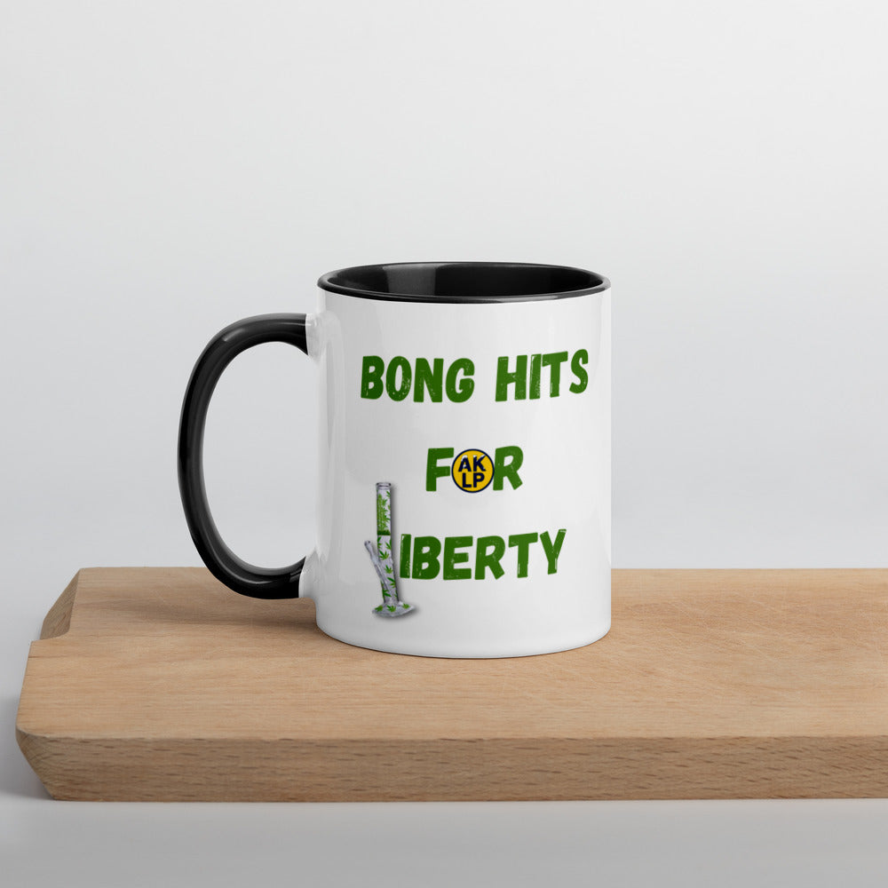 Bong Hits for Liberty Mug with Color Inside