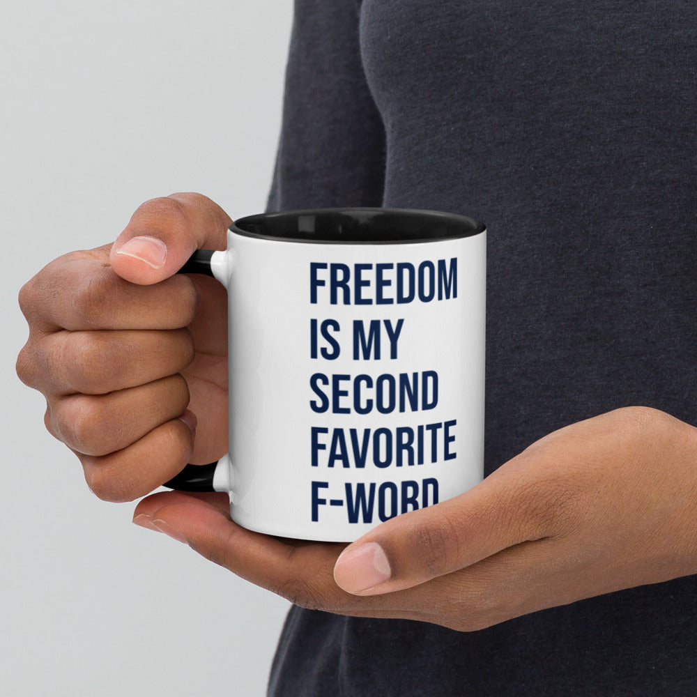 Freedom (F-Word) Mug with Color Inside