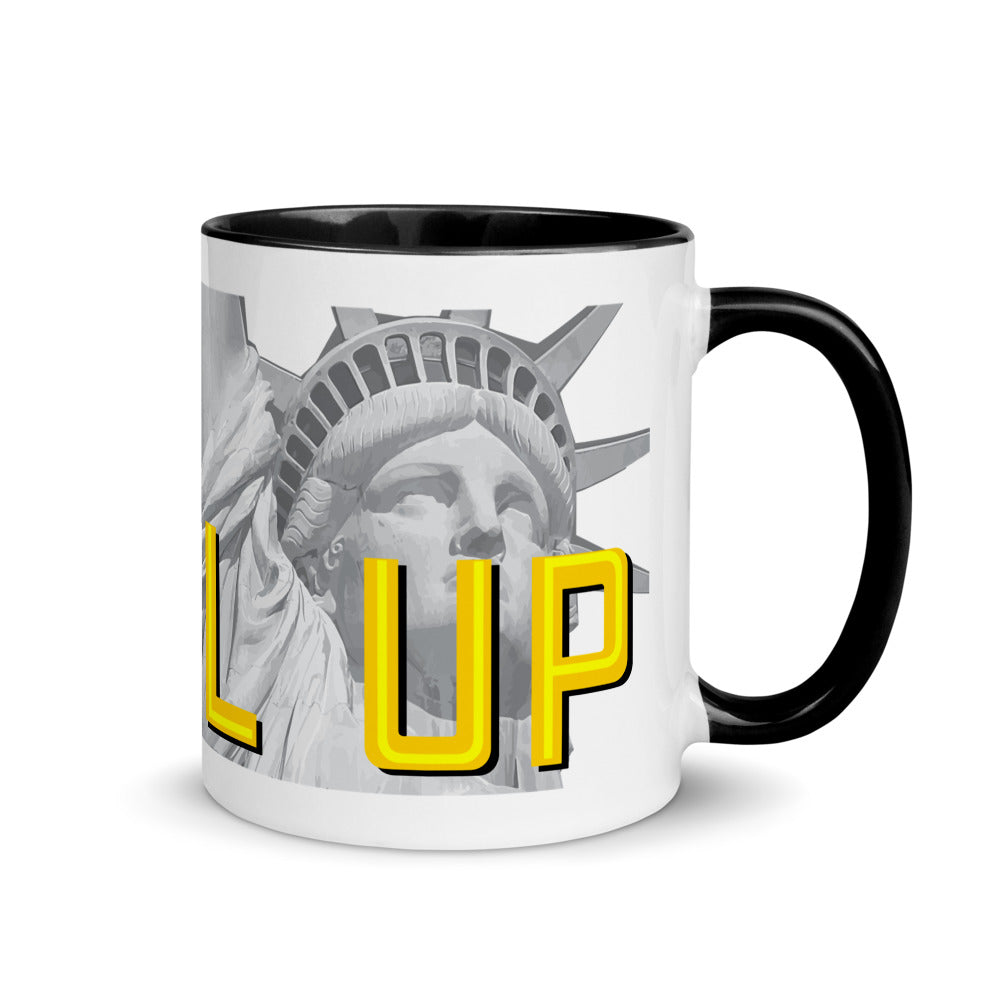 Level Up for Liberty LP Indiana Mug with Color Inside