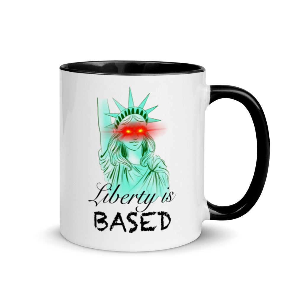 Liberty is Based Mug with Color Inside