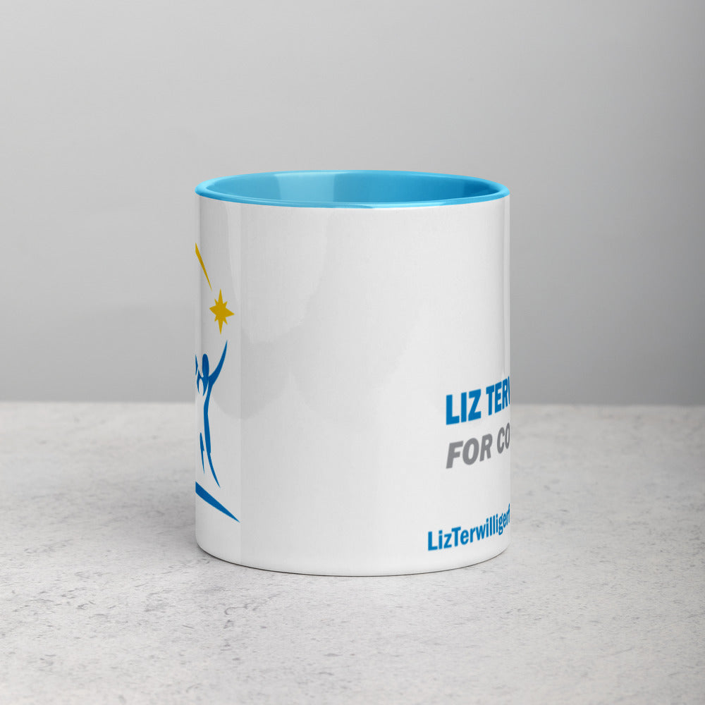 Liz Terwilliger Mug with Color Inside
